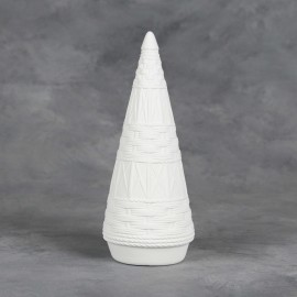 Ceramic Bisque Large Wicker Tree - Case of 6 - Special Ceramic Bisque Large Wicker Tree - Case of 6 - Special